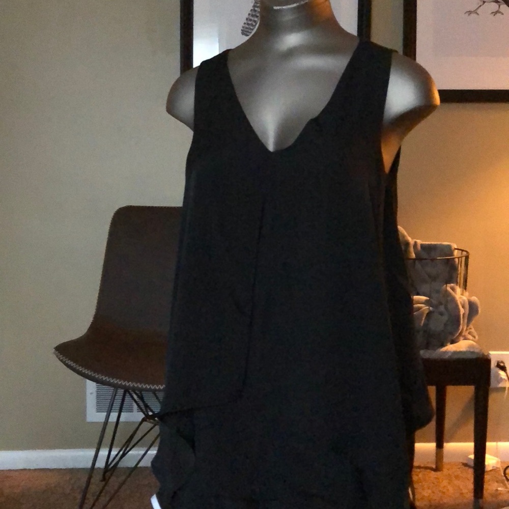 Black dress tank